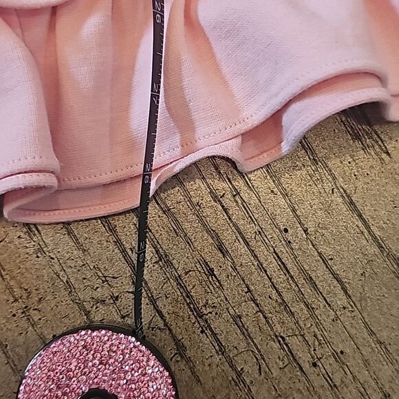 Janie and Jack light pink ruffle dress size 8 - Picture 5 of 9